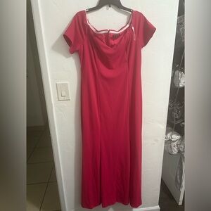 Marina Vibrant pink Gown